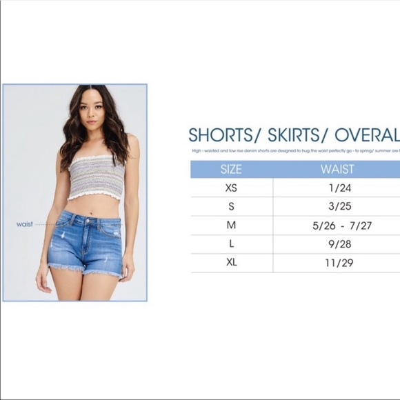 Super High Rise Jean Shorts - Picture 5 of 5